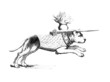 Medieval Warrior-Dog - Chien de Combat - 14th century