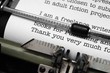 Thank you letter