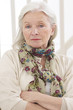 Portrait d'une femme senior