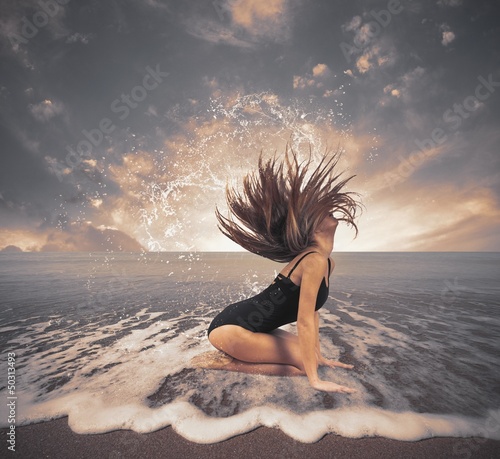 Photo: Dancer in the sea Dancer in the sea