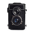 Old Lomo camera isolated on white background