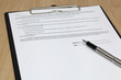 Signing the contract