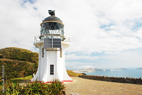 Photo: Cape Reigna lighthouse, New Zealand Cape Reigna lighthouse, New Zealand