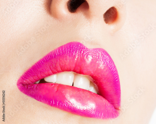Photo: Lips close-up Lips close-up