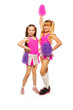 Two cheerleaders