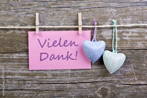 Photo: Vielen Dank Vielen Dank
