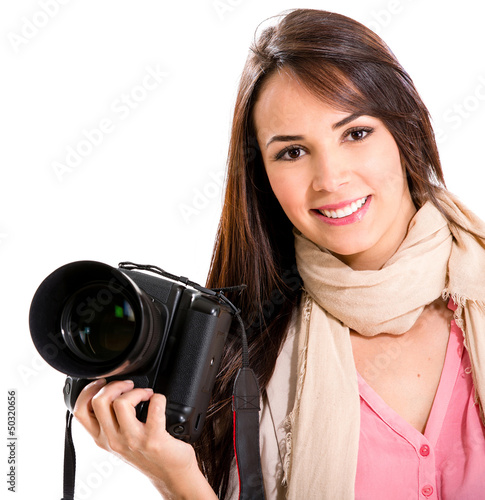 Photo: Female photographer Female photographer