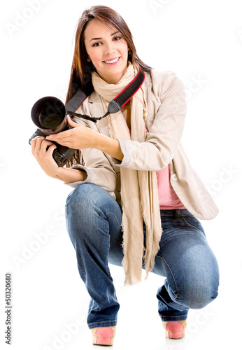 Photo: Female photographer Female photographer