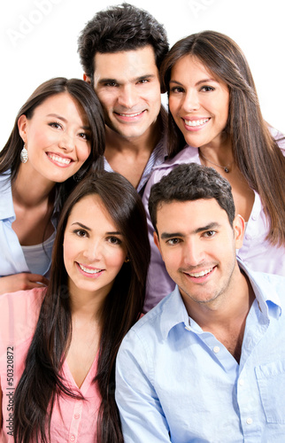 Photo: Group of casual people Group of casual people