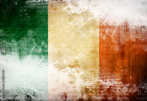 Illustration: Irish flag Irish flag