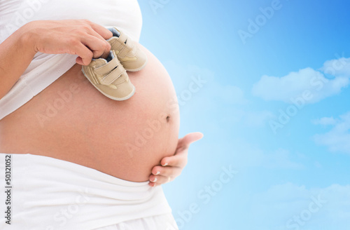 Photo: Pregnant woman Pregnant woman