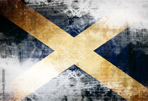 Photo: Scottish flag Scottish flag