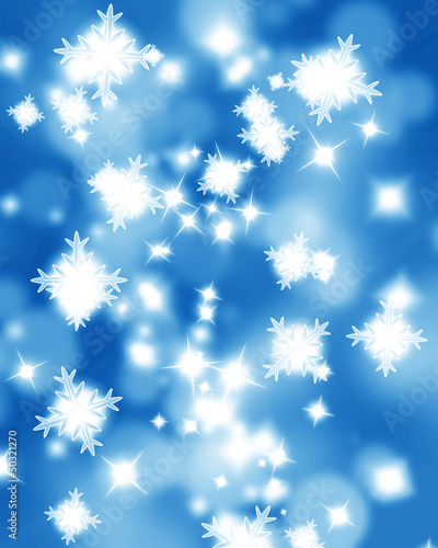 Illustration: Winter background Winter background