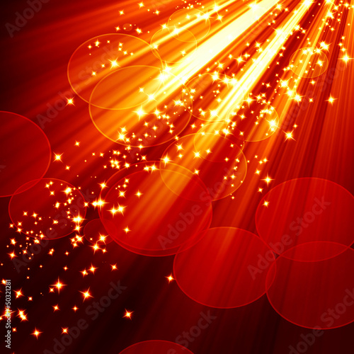 Illustration: Red spot light Red spot light