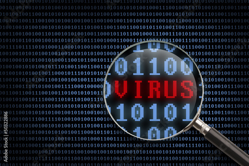 Illustration: Computer Virus Computer Virus