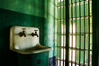 Photo: Grungy sink in a prison Grungy sink in a prison