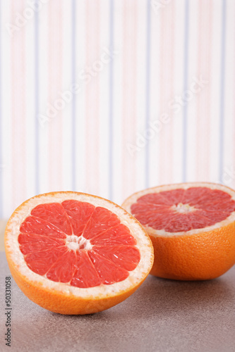 Photo: Blood orange halves Blood orange halves