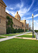 Placa De Espanya, the National Museum in Barcelona. Spain