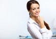 Young businesswoman in the office