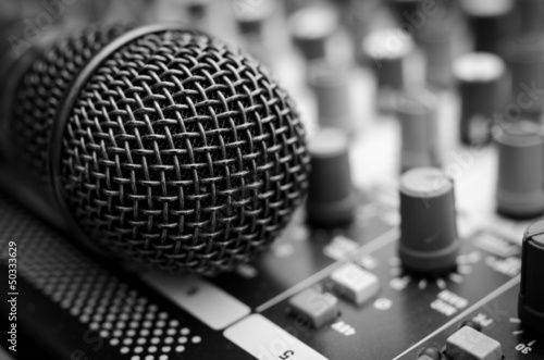 Photo: microphone microphone