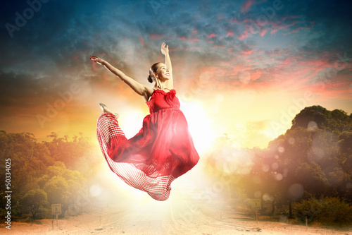 Photo: Female ballet dancer Female ballet dancer