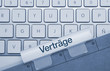 Verträge Tastatur