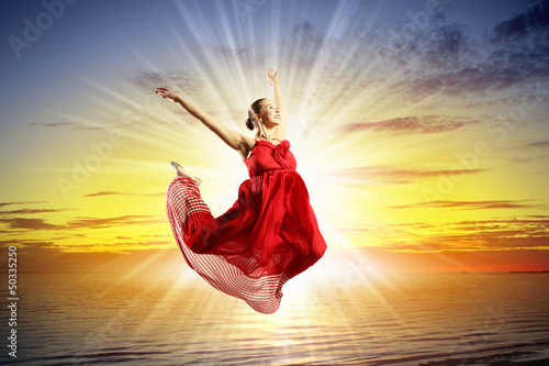 Photo: Female ballet dancer Female ballet dancer