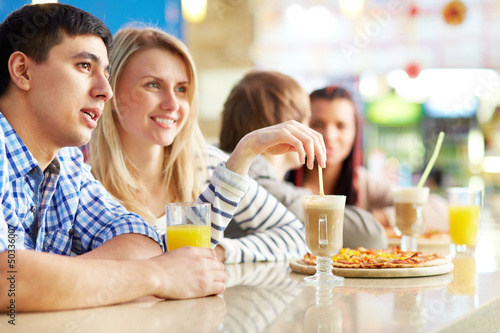 Photo: Dates in cafe Dates in cafe