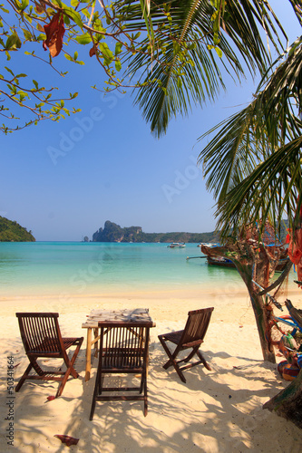 Photo: Beautiful bay of Phi Phi island Thailand Beautiful bay of Phi Phi island Thailand