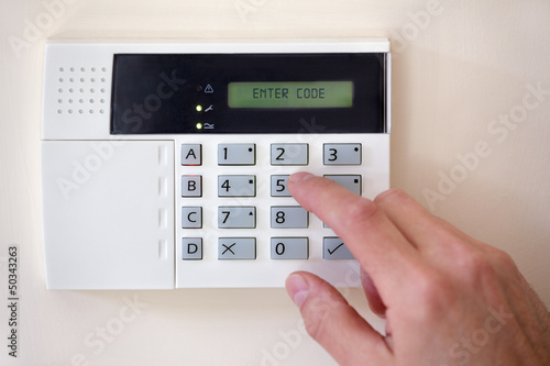 Photo: Home security Home security