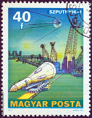 Photo: Sputnik 1 (Hungary 1977) Sputnik 1 (Hungary 1977)