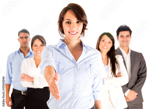 Photo: Business handshake Business handshake