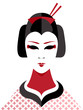 Vektor: Geisha Geisha