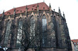 Facade of St. Sebaldus Church, Nuremberg, Germany