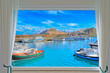 castelsardo and window