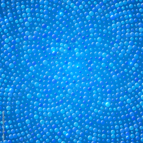 Vector: Blue dots abstract background Blue dots abstract background