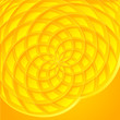Yellow abstract sunflower vector background