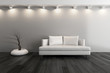 Minimalist Living Room Interior | Modern Architecture