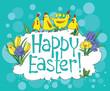 Vector: Easter card Easter card