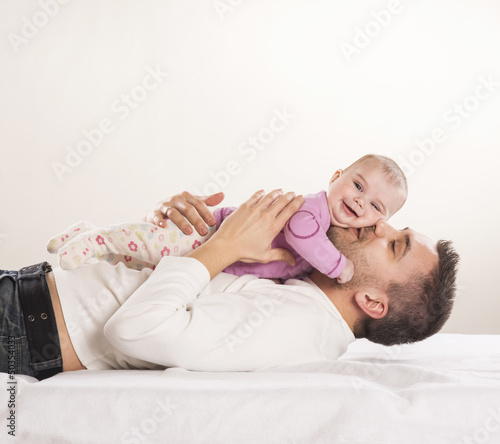 Photo: Father with child Father with child
