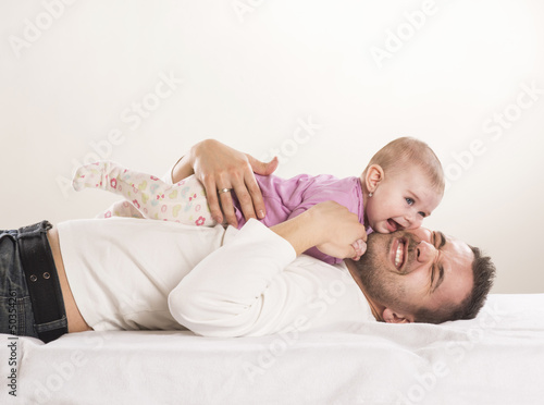 Photo: Father with child Father with child