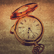 grunge pocket watch