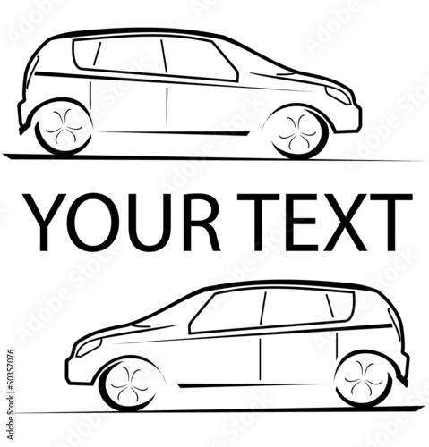 Vector: Car racing auto logo Car racing auto logo