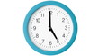 Time Lapse 12 Hours of Blue Clock