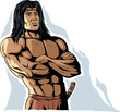 Native warrior