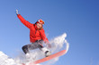 Photo: woman on snowboard woman on snowboard