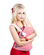 Fashionable woman