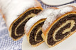 Strudel with poppy seeds