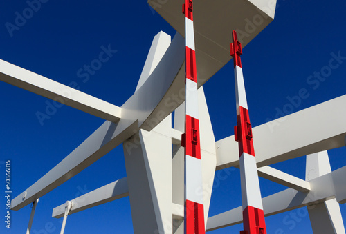 Illustration: Blue, white and red Blue, white and red