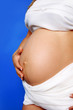 Pregnant woman's belly